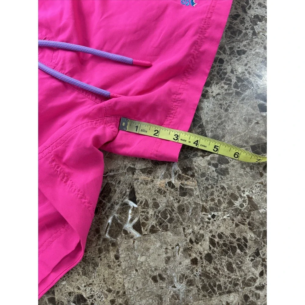 Superdry Beach Volley Swim Shorts Mens XL Sunblast Pink Blue Trunks M30010AT